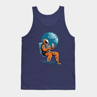 Moon beach Tank Top